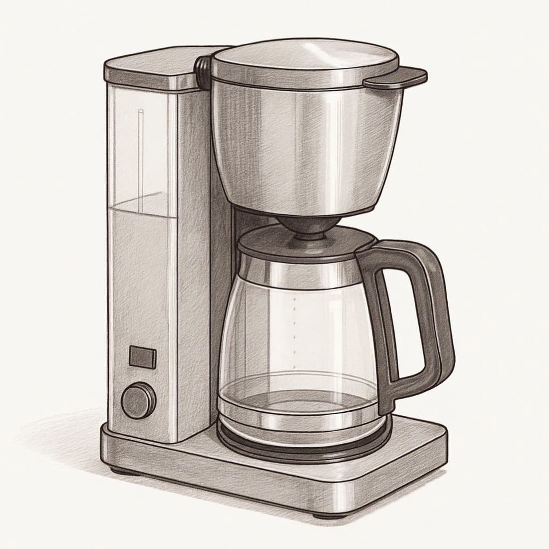 Our drawing of the Breville The Luxe Brewer (Glass)