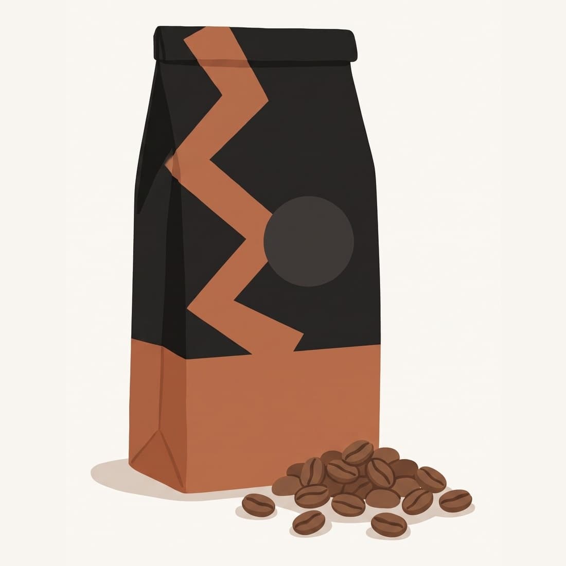 Our drawing of the Death Wish Coffee Death Wish Medium Roast Coffee bag