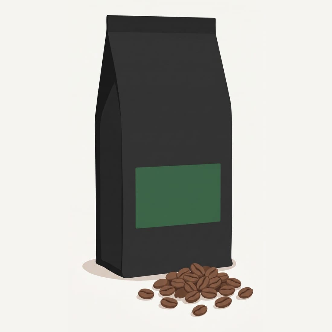 Our drawing of the Intelligentsia Coffee Black Cat Classic Espresso bag