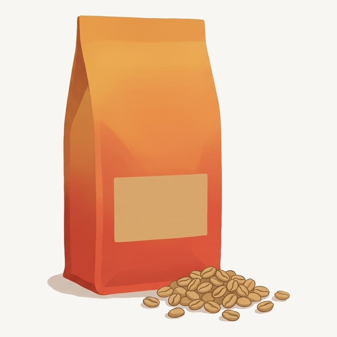 Our drawing of the Intelligentsia Coffee Intelligentsia House Blend bag